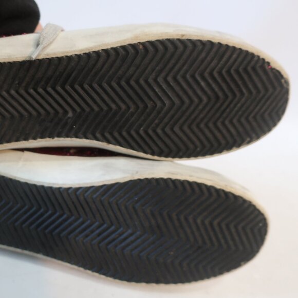 Womens GGDB Golden Goose Magenta Superstar Glitter Trainer Sneakers 38 US/8 - Picture 8 of 14